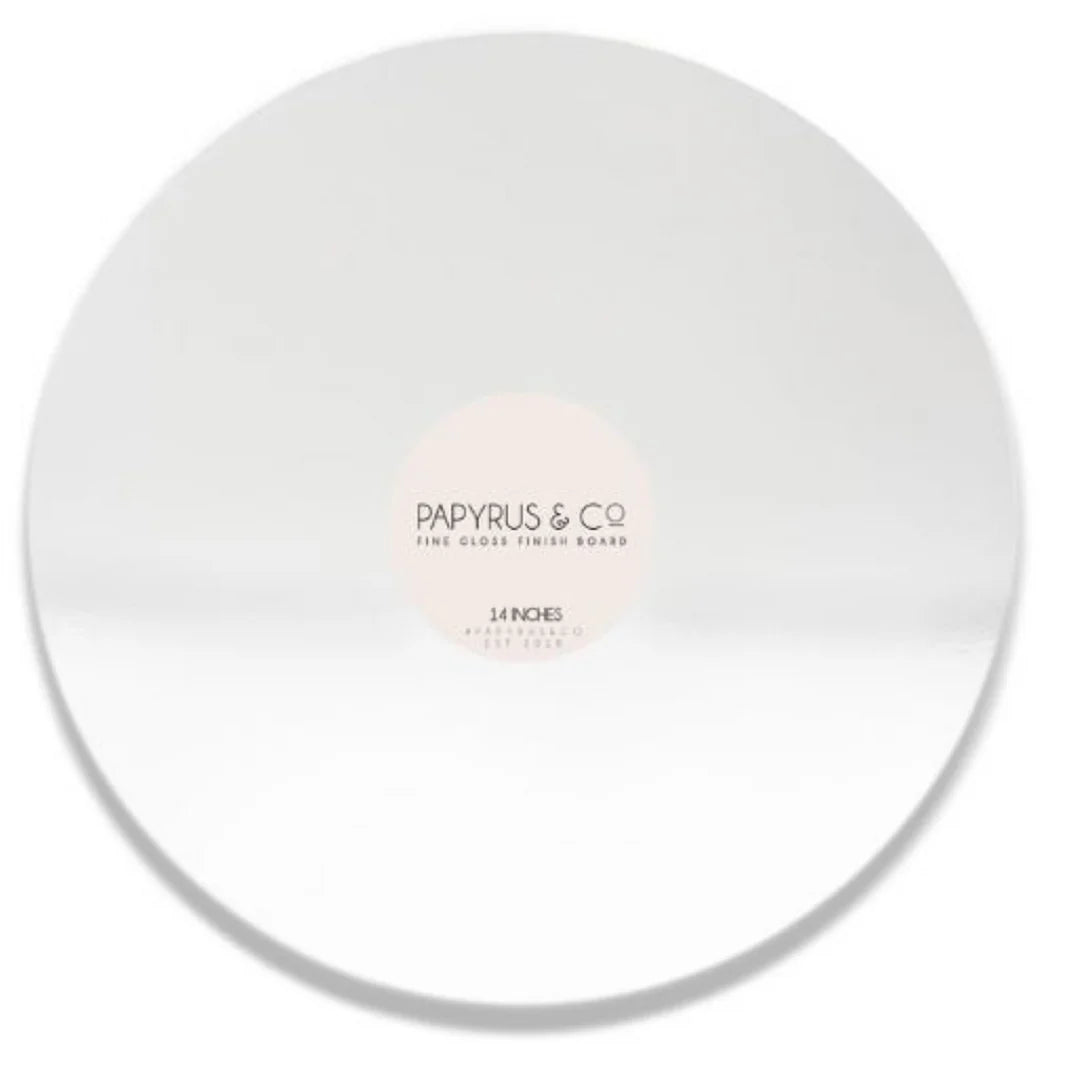 PAPYRUS & CO WHITE CAKE BOARD 14”