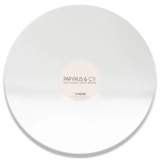 PAPYRUS & CO WHITE CAKE BOARD 14”