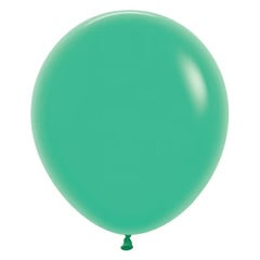 SEMPERTEX FASHION GREEN 45CM LATEX BALLOONS (PACK OF 6)