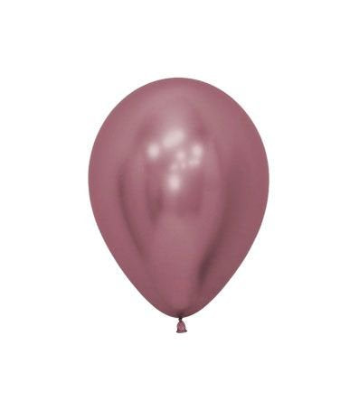 SEMPERTEX REFLEX PINK 30CM LATEX BALLOONS (PACK OF 50)