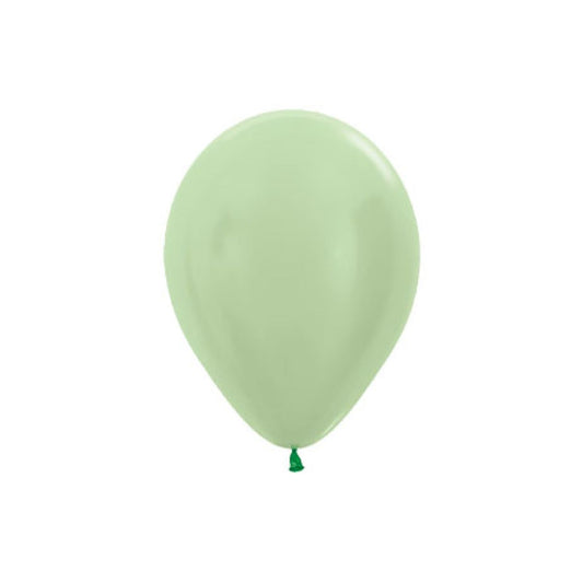 SEMPERTEX SATIN GREEN 30CM LATEX BALLOONS (PACK OF 25)