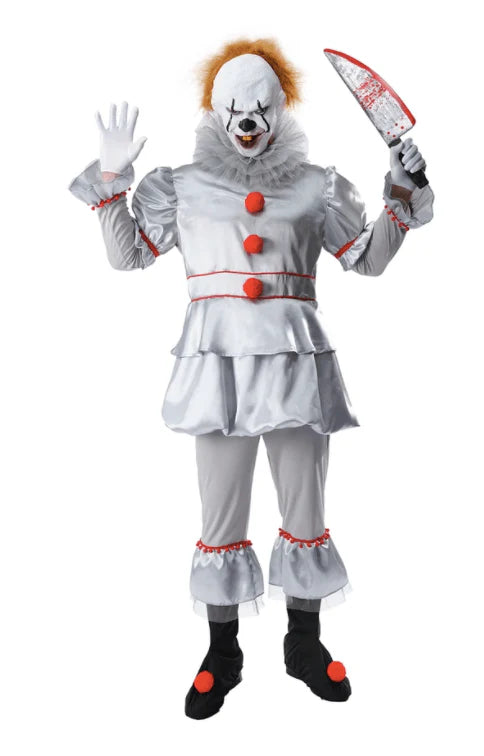 ADULT EVIL CLOWN COSTUME