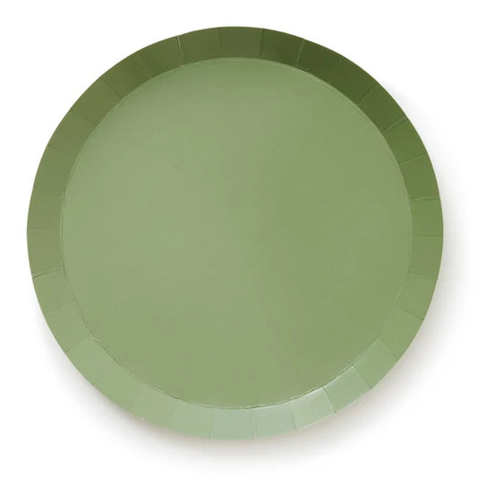 FS EUCALYPTUS PAPER DINNER PLATES (PACK OF 10)