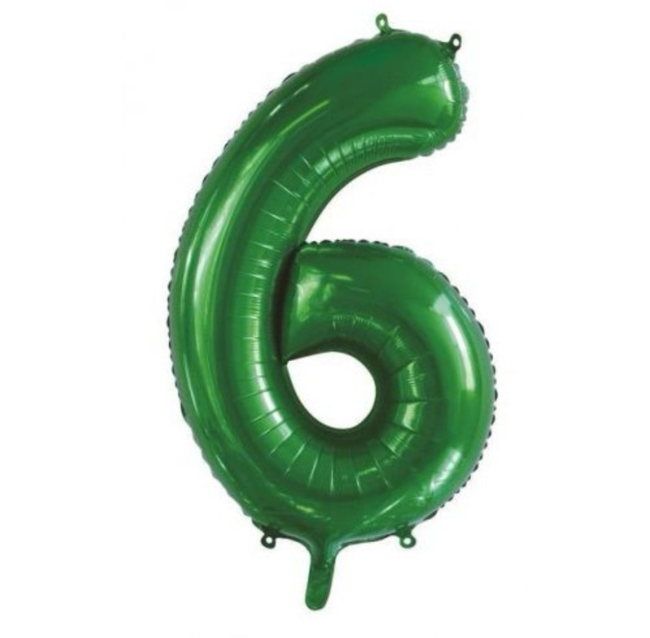 GREEN FOIL 6 BALLOON 86CM