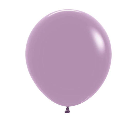 SEMPERTEX PASTEL DUSK LAVENDER 45CM LATEX BALLOONS (PACK OF 6)