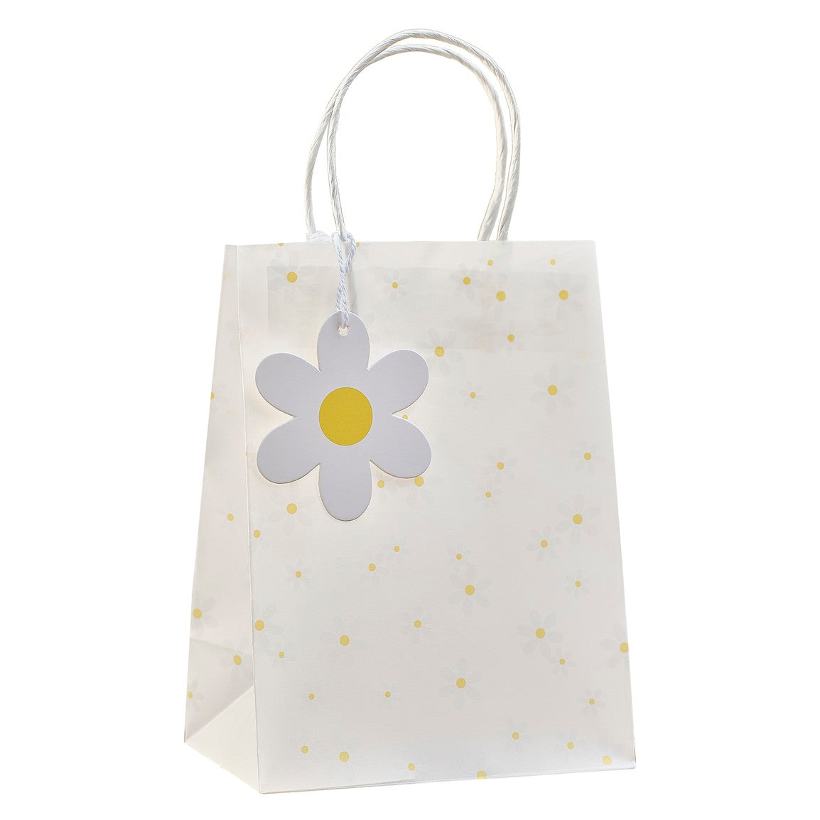 DAISY FLORAL PARTY BAGS PK5