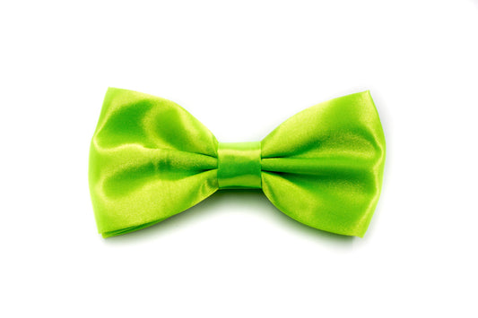 LIME GREEN BOW TIE