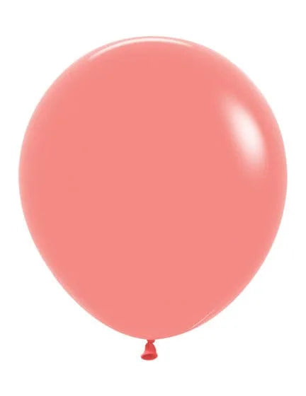 SEMPERTEX FASHION TROPICAL CORAL 45CM LATEX BALLOONS (PACK OF 6)