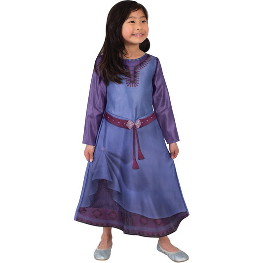 DISNEY WISH CLASSIC GIRL ASHA COSTUME (6-8 YEARS)