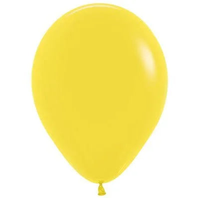 SEMPERTEX FASHION YELLOW 30CM LATEX BALLOONS (PACK OF 25)