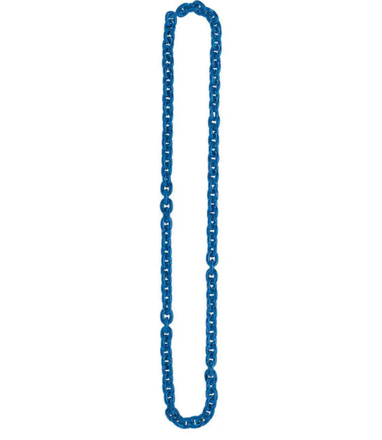 BLUE CHAIN LINK NECKLACE