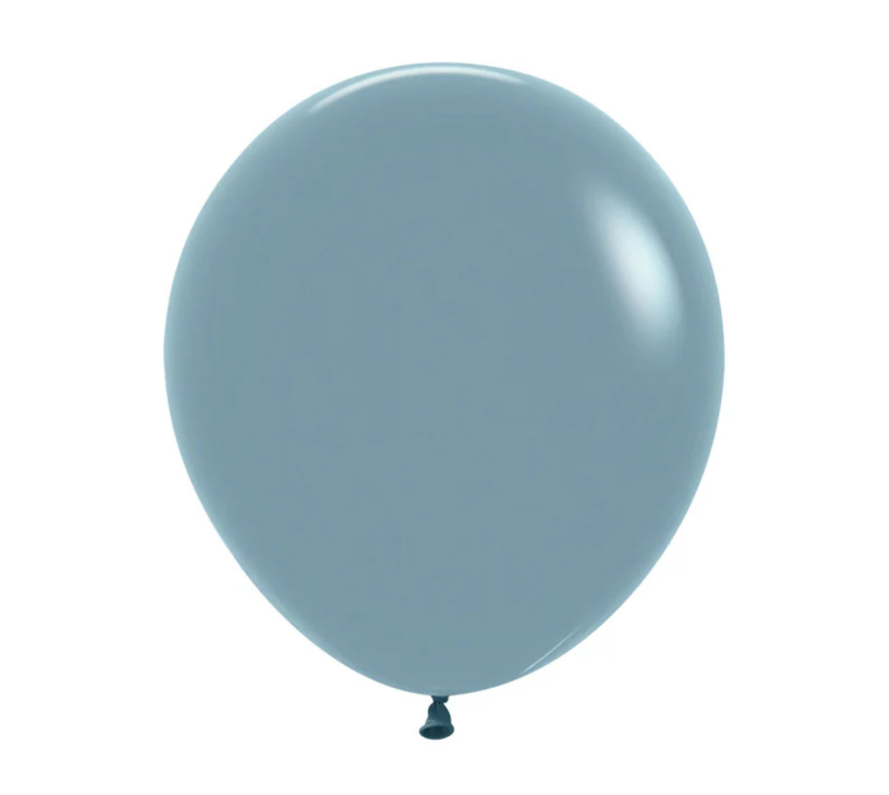 SEMPERTEX PASTEL DUSK BLUE 45CM LATEX BALLOONS (PACK OF 6)