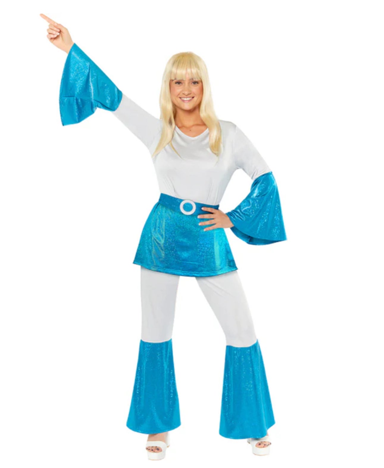 POP DISCO DANCER COSTUME (SIZE LARGE)