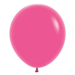 SEMPERTEX FASHION FUCHSIA 45CM LATEX BALLOONS (PACK OF 6)