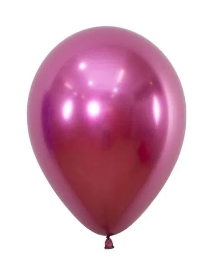 SEMPERTEX REFLEX FUSCHIA 30CM LATEX BALLOONS (PACK OF 50)