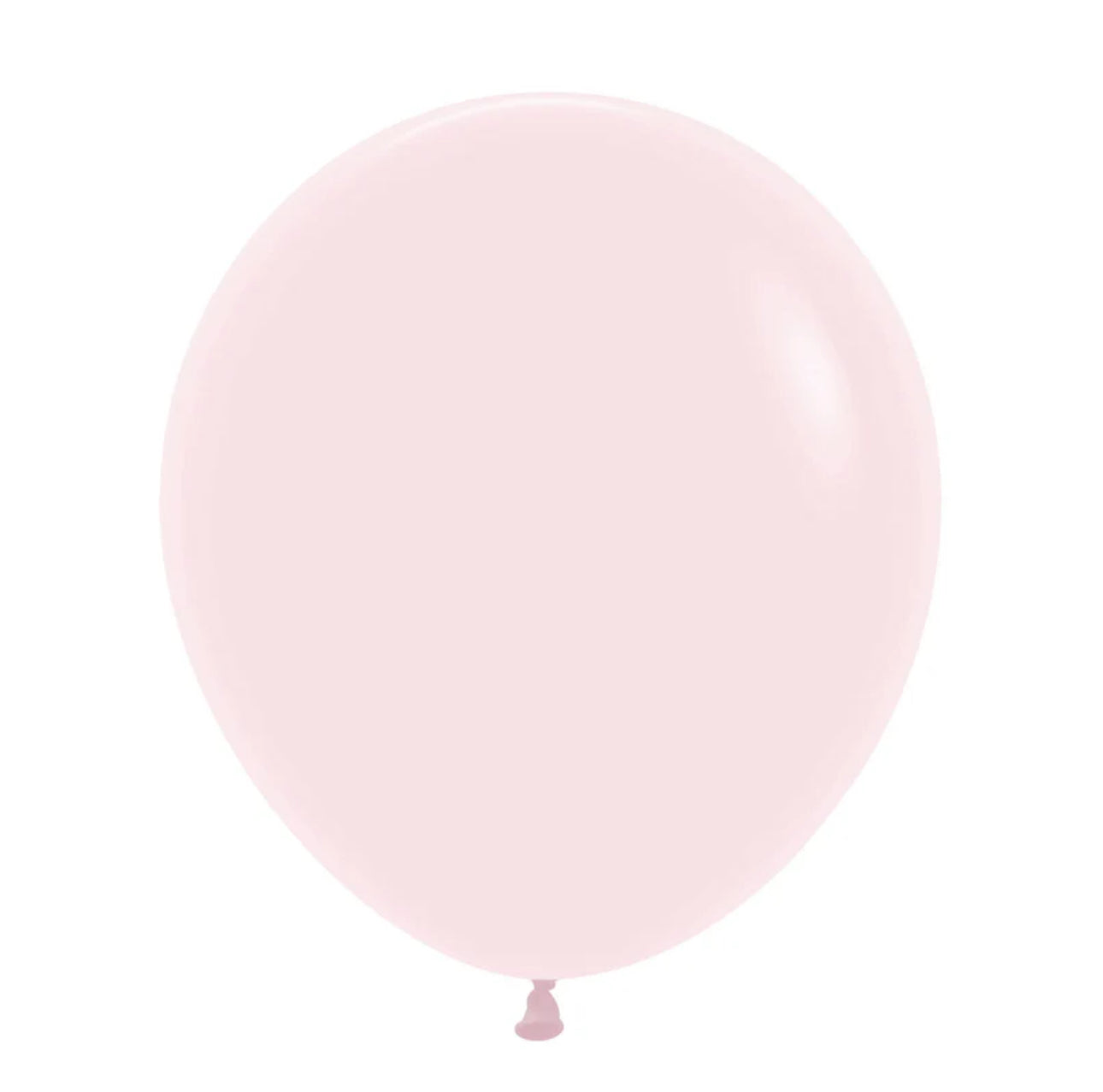 SEMPERTEX PASTEL MATTE PINK 45CM LATEX BALLOONS (PACK OF 6)