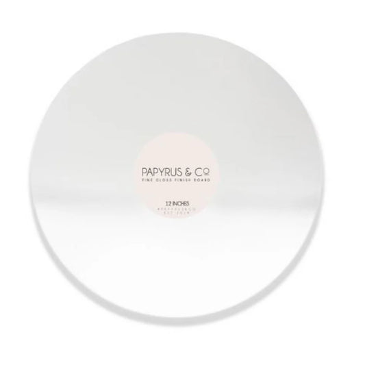 PAPYRUS & CO WHITE CAKE BOARD 12”