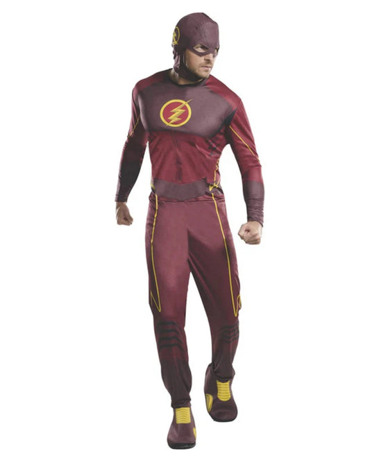 THE FLASH ADULTS COSTUME (SIZE XLARGE)