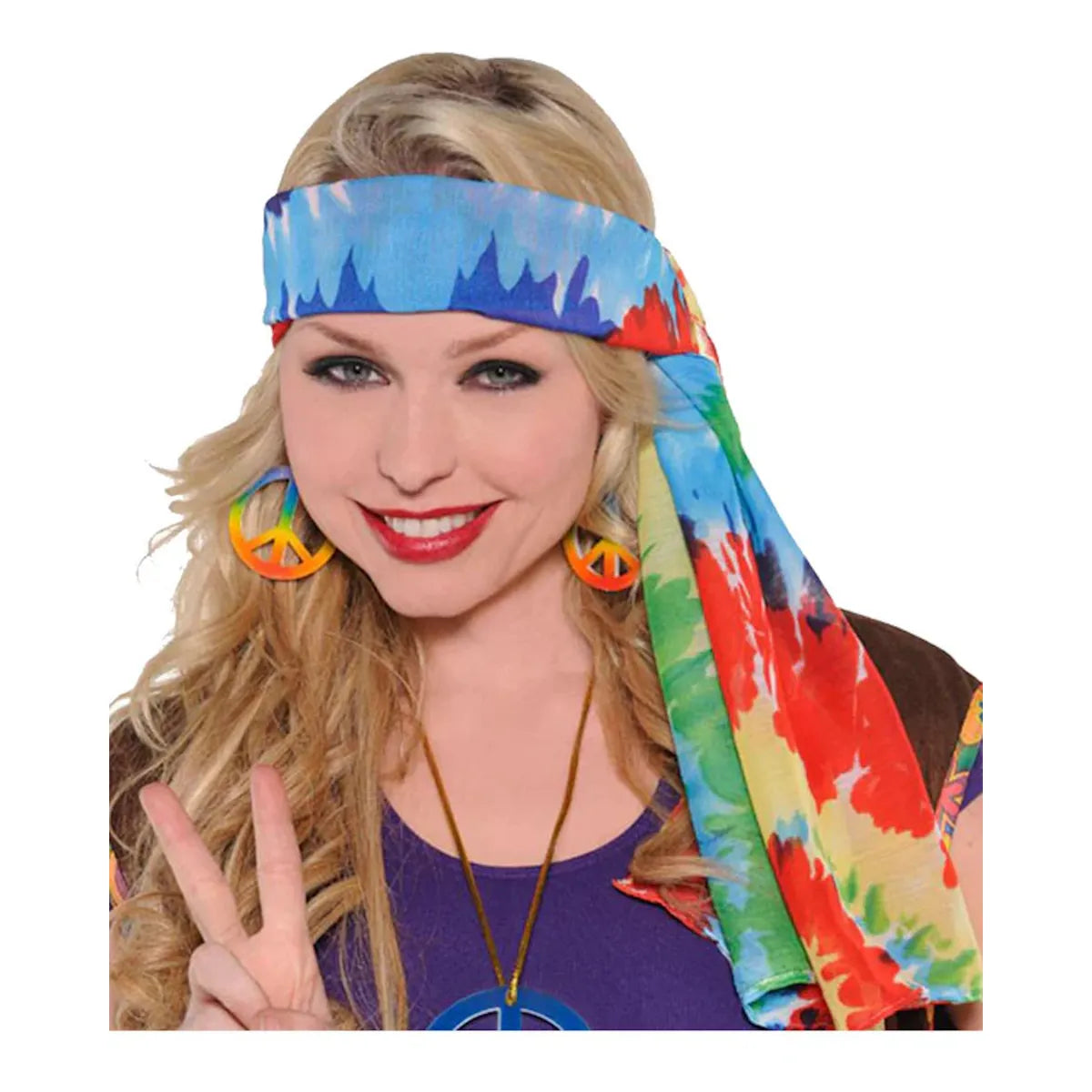 HIPPIE TIE DYE HEADSCARF