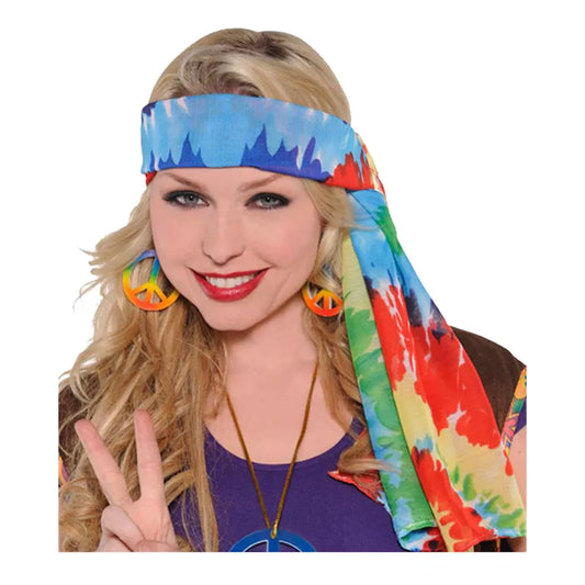 HIPPIE TIE DYE HEADSCARF