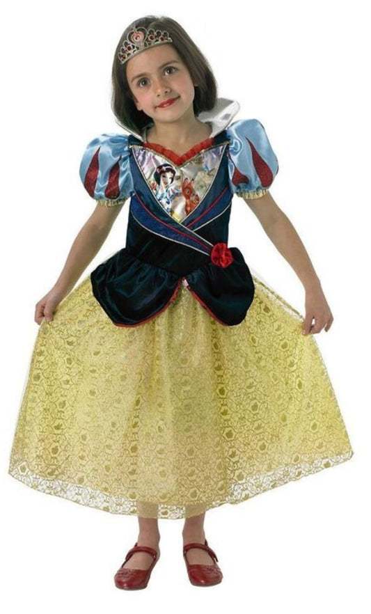 SNOW WHITE SHIMMER COSTUME (5-6 YEARS)