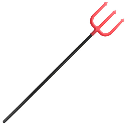 PLASTIC RED DEVIL PITCHFORK (97CM)