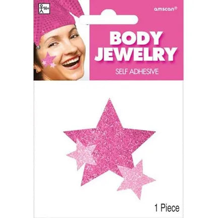 PINK STAR BODY JEWELRY