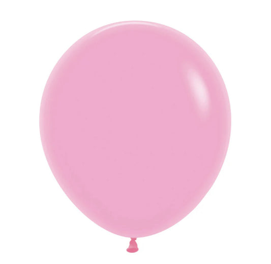 SEMPERTEX FASHION PINK 45CM LATEX BALLOONS (PACK OF 6)