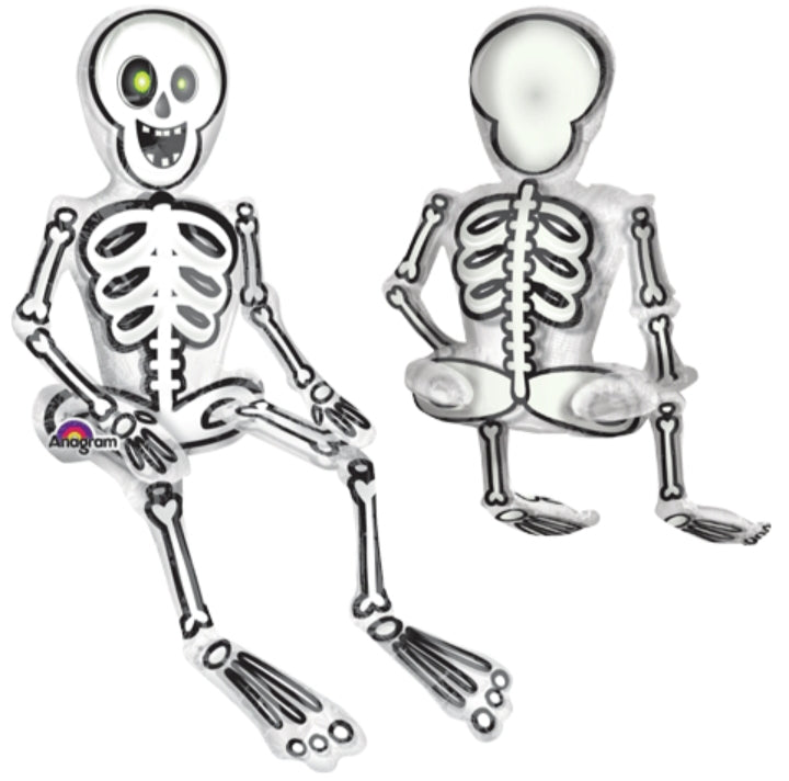 Sitting Skeleton Multi-Balloon