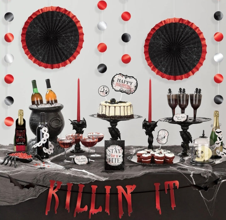 Halloween Bar Decorations