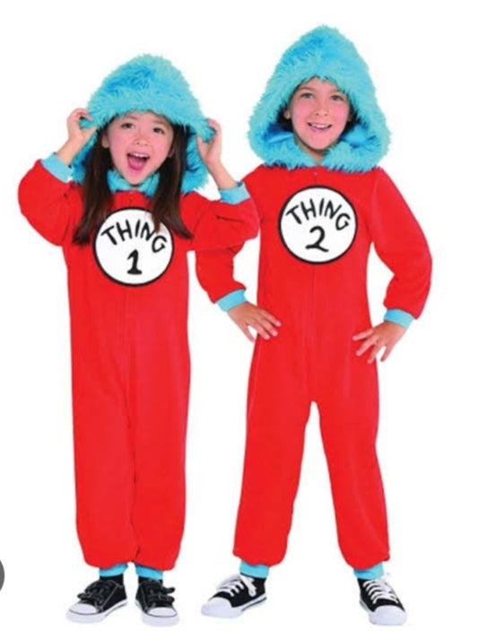 DR. SEUSS THING 1 & 2 JUMPSUIT