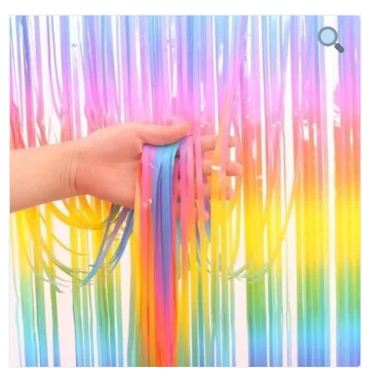 Pastel Rainbow Curtain