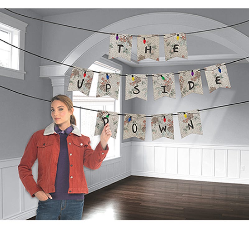 Stranger things customisable banner