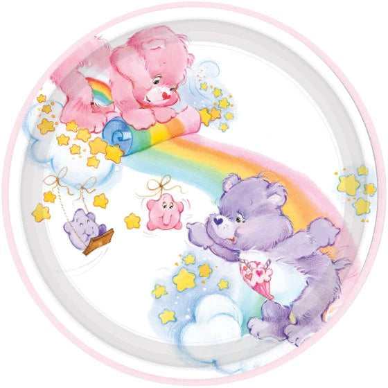 Care bear dinner plates