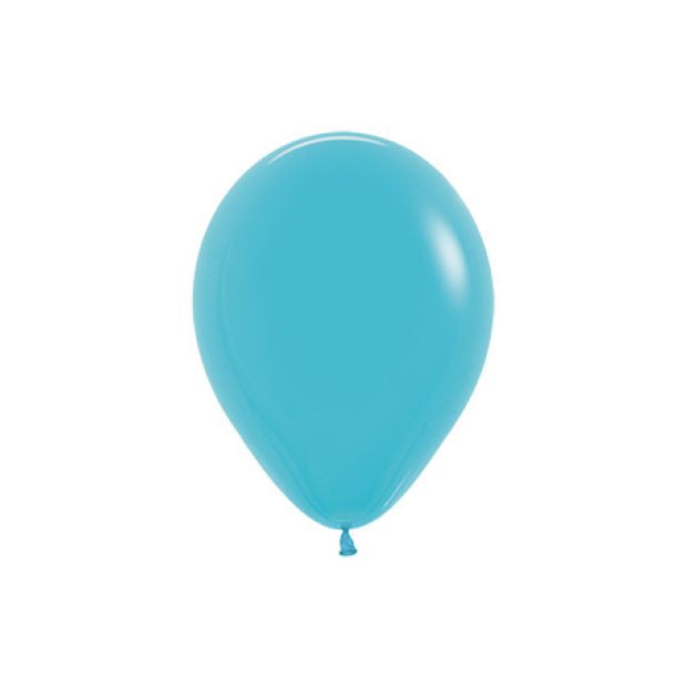 SEMPERTEX FASHION CARIBBEAN BLUE 30CM LATEX BALLOONS (PACK OF 25)