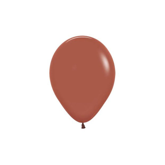 SEMPERTEX FASHION TERRACOTTA 30CM LATEX BALLOONS (PACK OF 25)