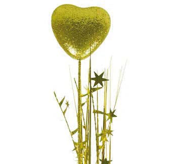 Heart Foam Gold Pick Onion