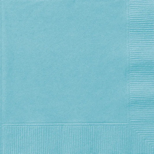 ROBINS EGG BLUE LARGE NAPKINS (PACK OF