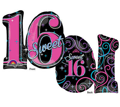 Sweet 16 Party 28" Foil Balloon