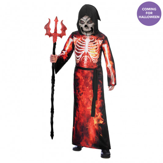 Costume Fire Reaper 10-12 Years