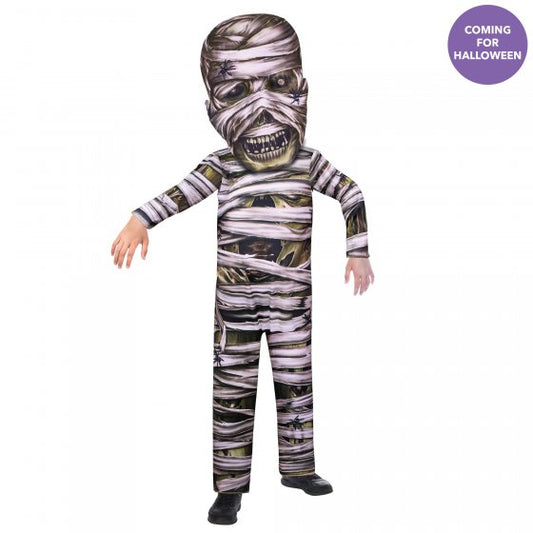 Costume Zombie Mummy Big Head 10-12 Years