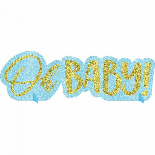 Oh Baby Table Decoration (Blue)