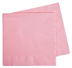 FS PASTEL PINK DINNER NAPKINS (PACK OF 40)