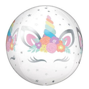 Unicorn Orbz Balloon