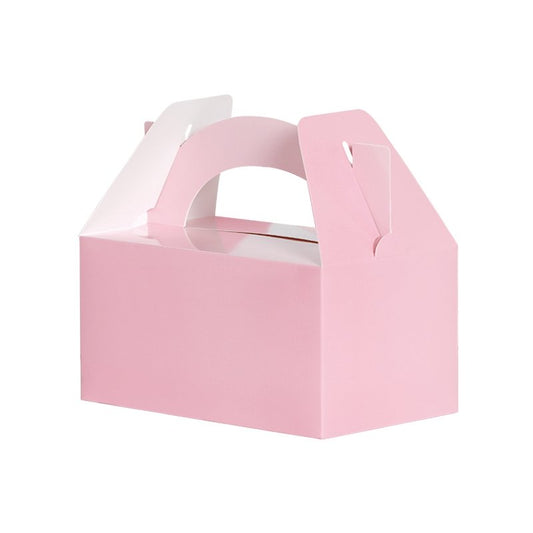 FS PASTEL PINK LUNCH/TREAT BOX (PACK OF 5)