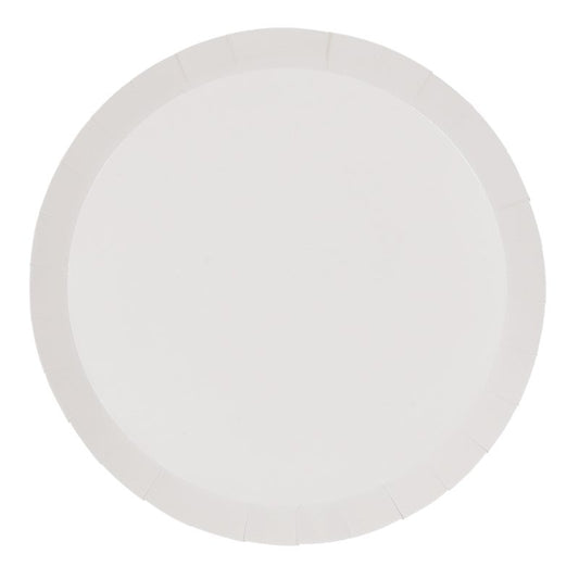 FS WHITE PAPER BANQUET PLATE 10.5" (PACK OF 10)