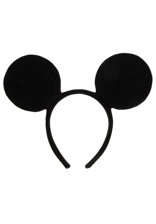 MOUSE EARS PLUSH HEADBAND