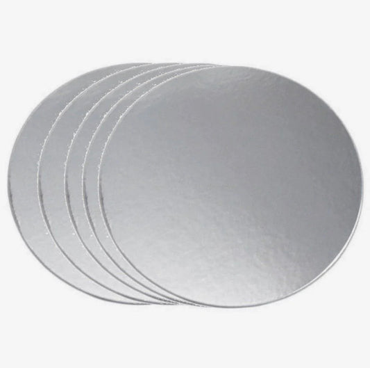 SILVER LOYAL CAKE CARDBOARD 10”