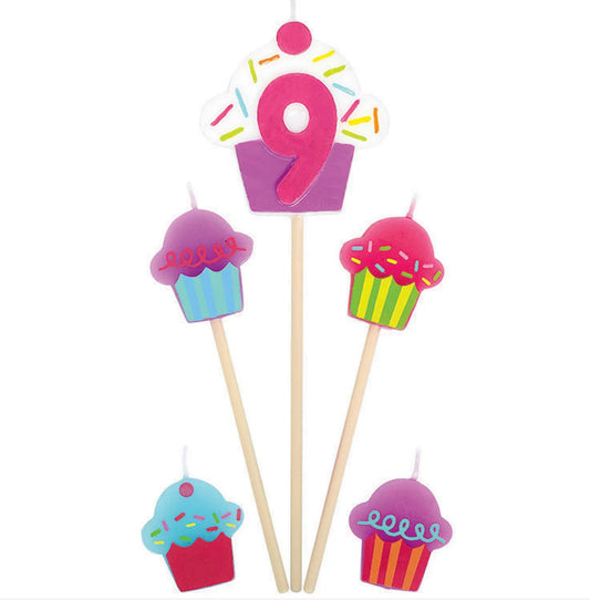 CUPCAKE 9 CANDLE