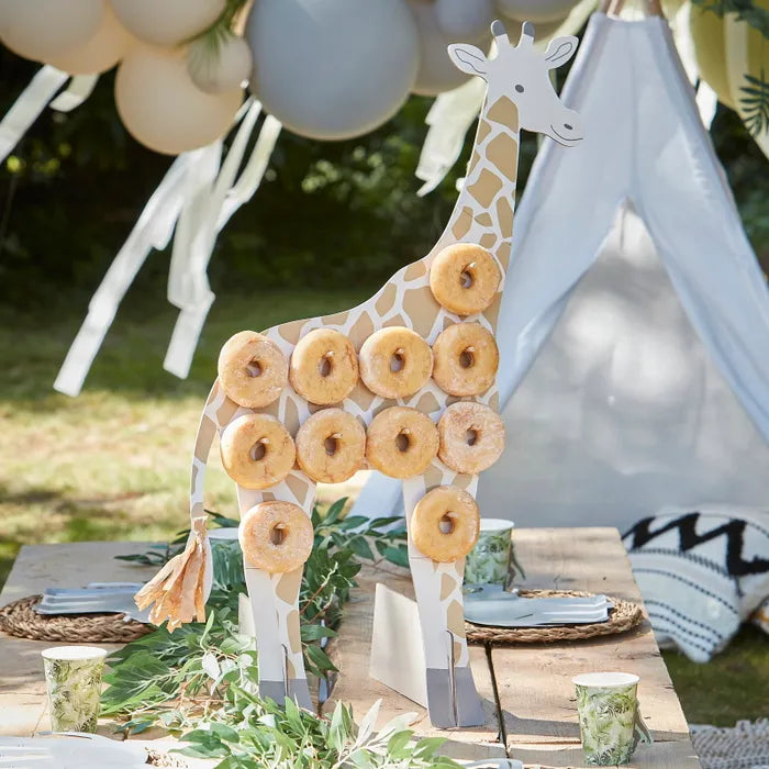 WILD JUNGLE GIRAFFE DONUT STAND